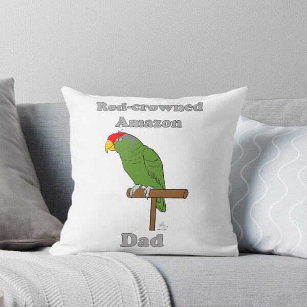Item preview, Red-crowned Amazon Dad - Oscar Jones designed and sold by Laughing Parrot Studio.