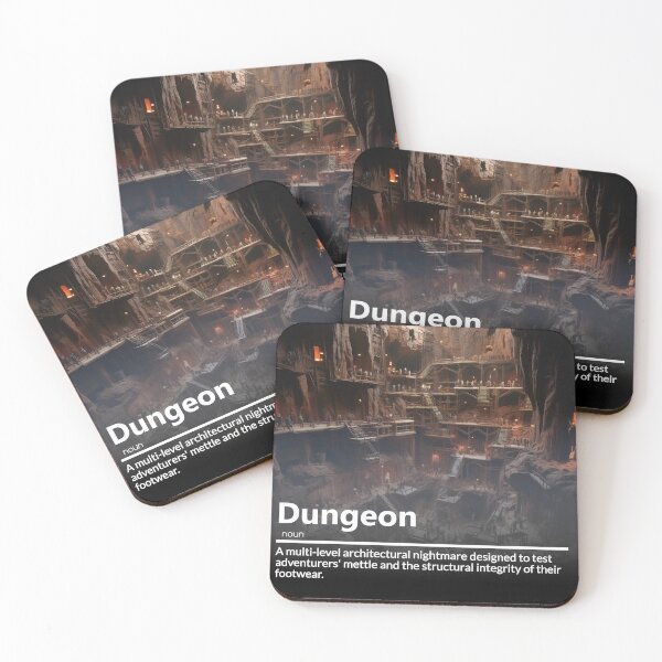 Item preview, Dungeon: Adventurers' Ultimate Obstacle Course designed and sold by calharborne.