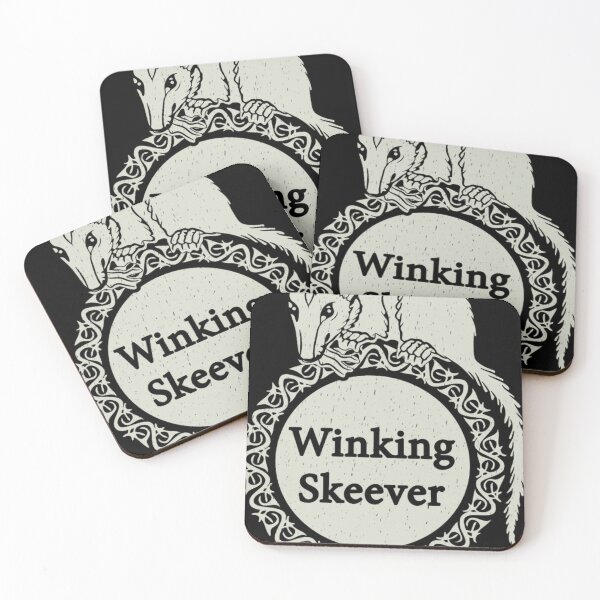 Item preview, The Winking Skeever designed and sold by ColleenHe.