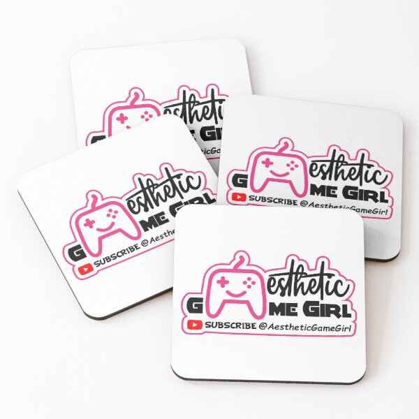 Item preview, Aesthetic Game Girl New Subscribe Logo designed and sold by artjuniverse.