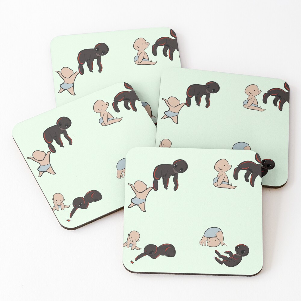 Item preview, Coasters (Set of 4) designed and sold by InkedEdges.