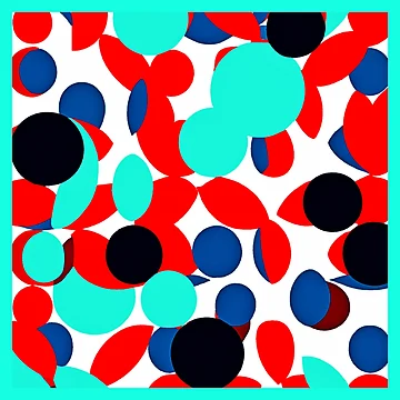 Artwork thumbnail, Dynamic Color Play Style Pattern by Health And Fitness Posts e-Store