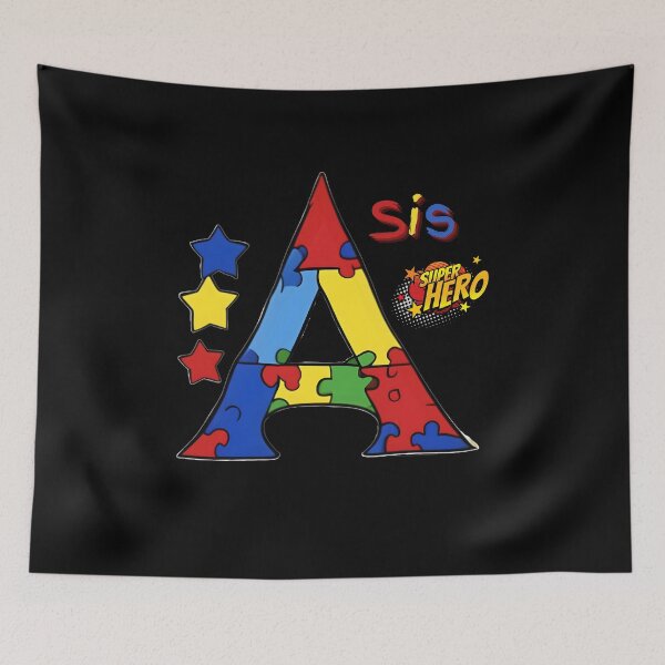Item preview, Autism Awareness Sister super hero designed and sold by DarkFablecation.
