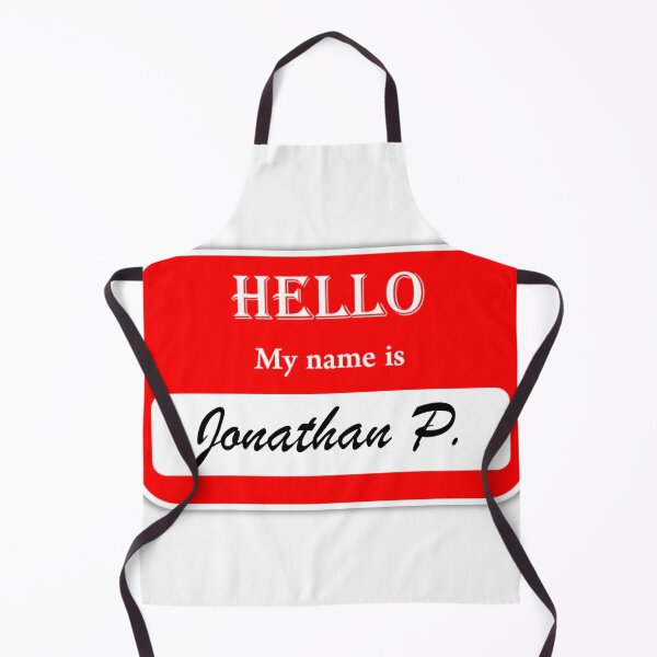 Item preview, Example POD name tag Jonathan P. designed and sold by JonathanP514.