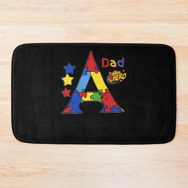 Item preview, Autism Awareness Dad super hero designed and sold by DarkFablecation.