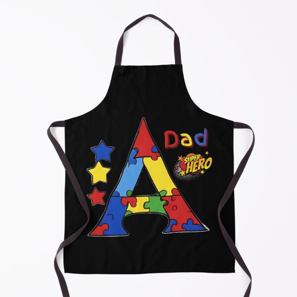 Item preview, Autism Awareness Dad super hero designed and sold by DarkFablecation.