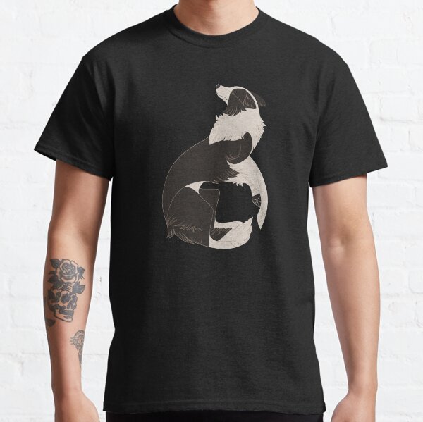 Geometric dogs - Border Collie Classic T-Shirt