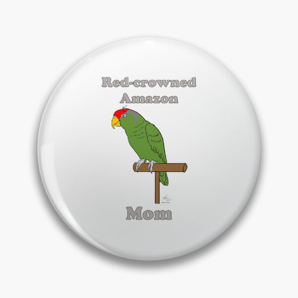 Item preview, Red-crowned Amazon Mom - Oscar Jones designed and sold by Laughing Parrot Studio.