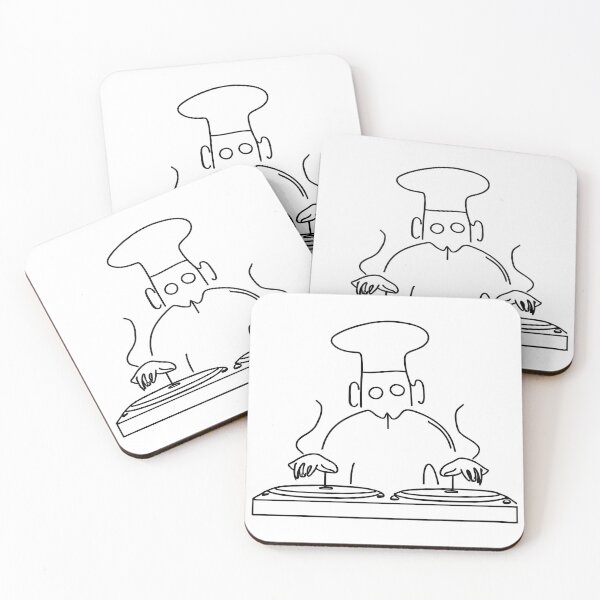 Item preview, Cooking Chef DJ | Old school Turntable Vinyl LP | Music designed and sold by Jumitu-Art.