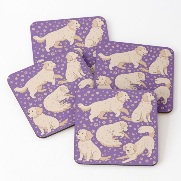 Item preview, Light Golden Retriever dog pattern  designed and sold by Yaragold.