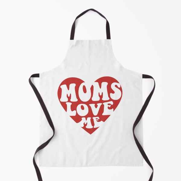 Item preview, Moms love me red heart aesthetic designed and sold by stickersxbecca.