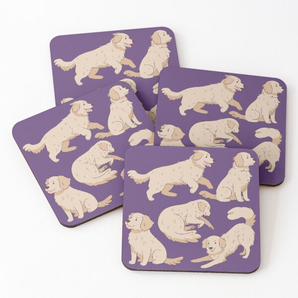Item preview, Light Golden Retriever dog pattern  designed and sold by Yaragold.