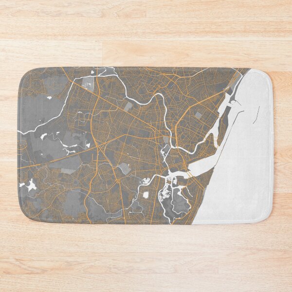 Item preview, Recife City Map of Brazil - Bauhaus designed and sold by deMAP.