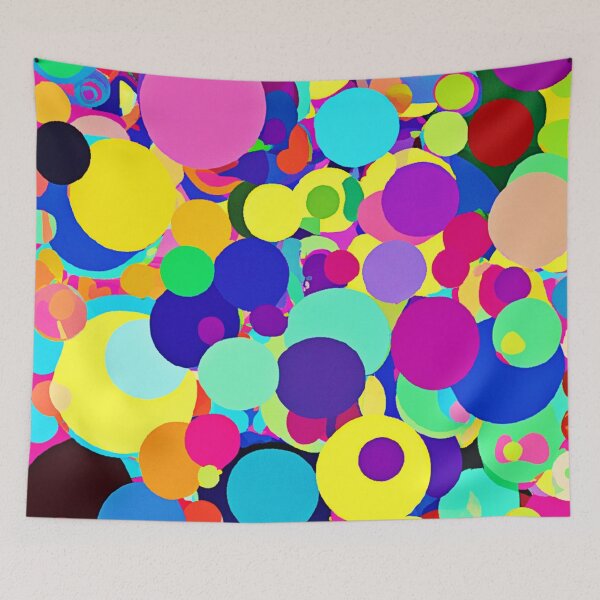 Item preview, Lively Colorful Abstract Palette designed and sold by Health And Fitness Posts e-Store.
