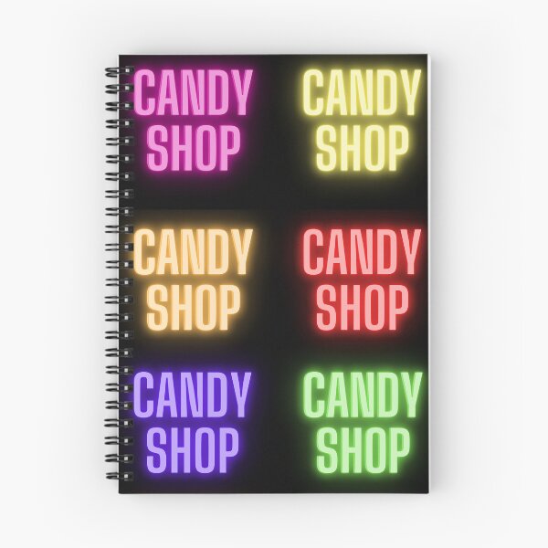Item preview, Candy shop glowing inscriptions designed and sold by Sixcom.