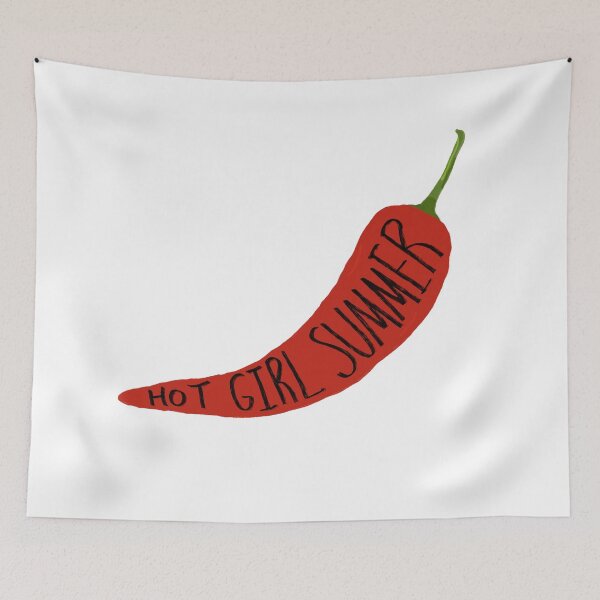 Item preview, Chili Pepper "Hot girl summer" designed and sold by tinasartspace.