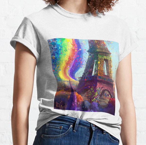 PARIS MADE ME GAY CSD LGBT design T-Shirt