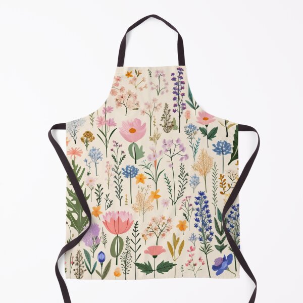 Item preview, (Non Pattern)Enchanted Flora: Boho Art Minimalist pastel-colored wildflowers. designed and sold by AlienSkinEyes.