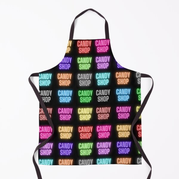 Item preview, Candy shop glowing inscriptions designed and sold by Sixcom.