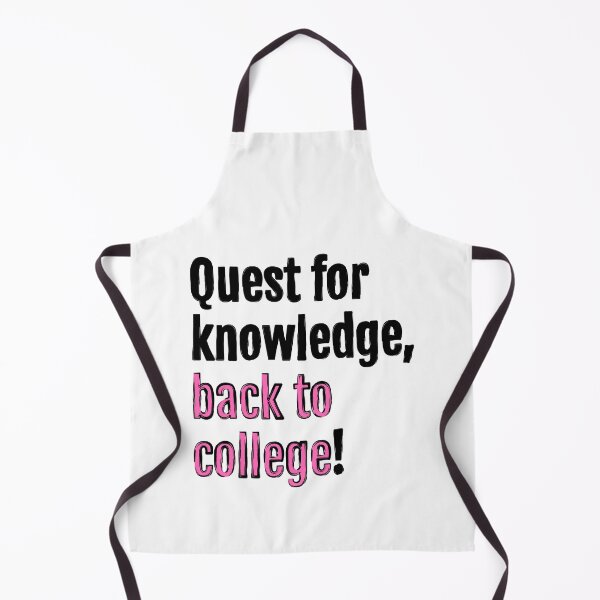 Item preview, Quest for knowledge, back to college! designed and sold by QuotopiaThreads.