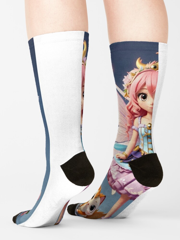 Disover Cute little girl from a fairy tail | Socks