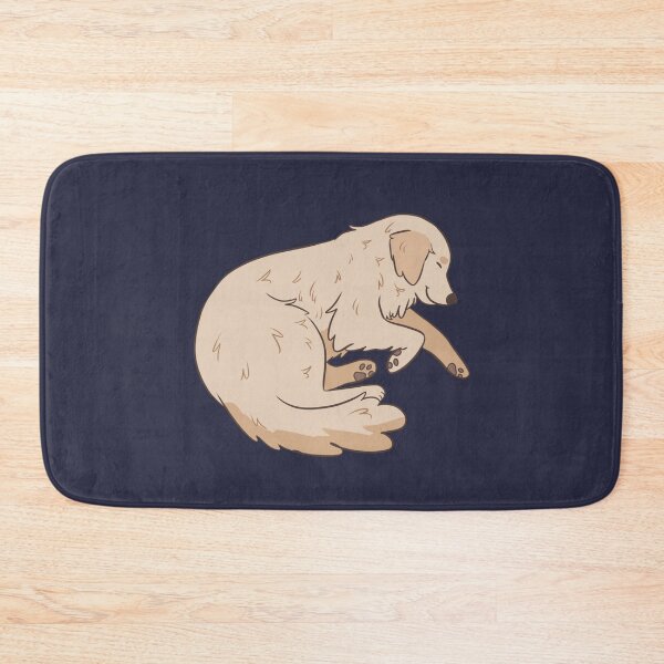 Item preview, Cute Sleeping Light Golden Retriever dog  designed and sold by Yaragold.