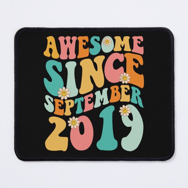 Item preview, Awesome Since September 2019 | Made In 2019 | Retro Groovy Birthday designed and sold by Christina-grich.