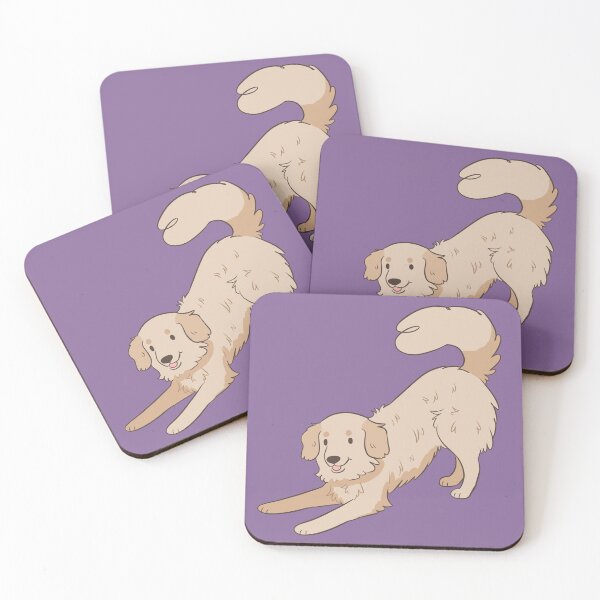 Item preview, Cute Light Golden Retriever dog  designed and sold by Yaragold.
