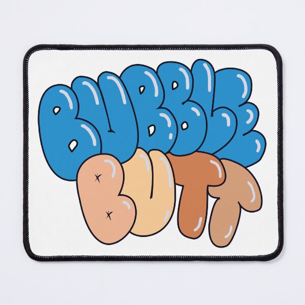 Item preview, Bubble Butt - Major Lazer lyric video motif - adonitology designed and sold by jimmy-digital.