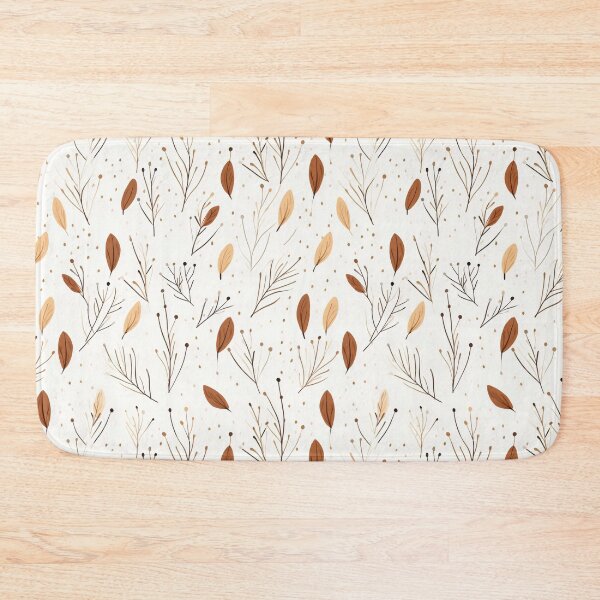 Item preview, Boho Fall Leaves Pattern designed and sold by artfulbitsbyk.