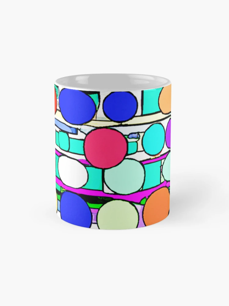 Thumbnail 4 of 6, Coffee Mug, Colorful Pattern Magic designed and sold by Health And Fitness Posts e-Store.