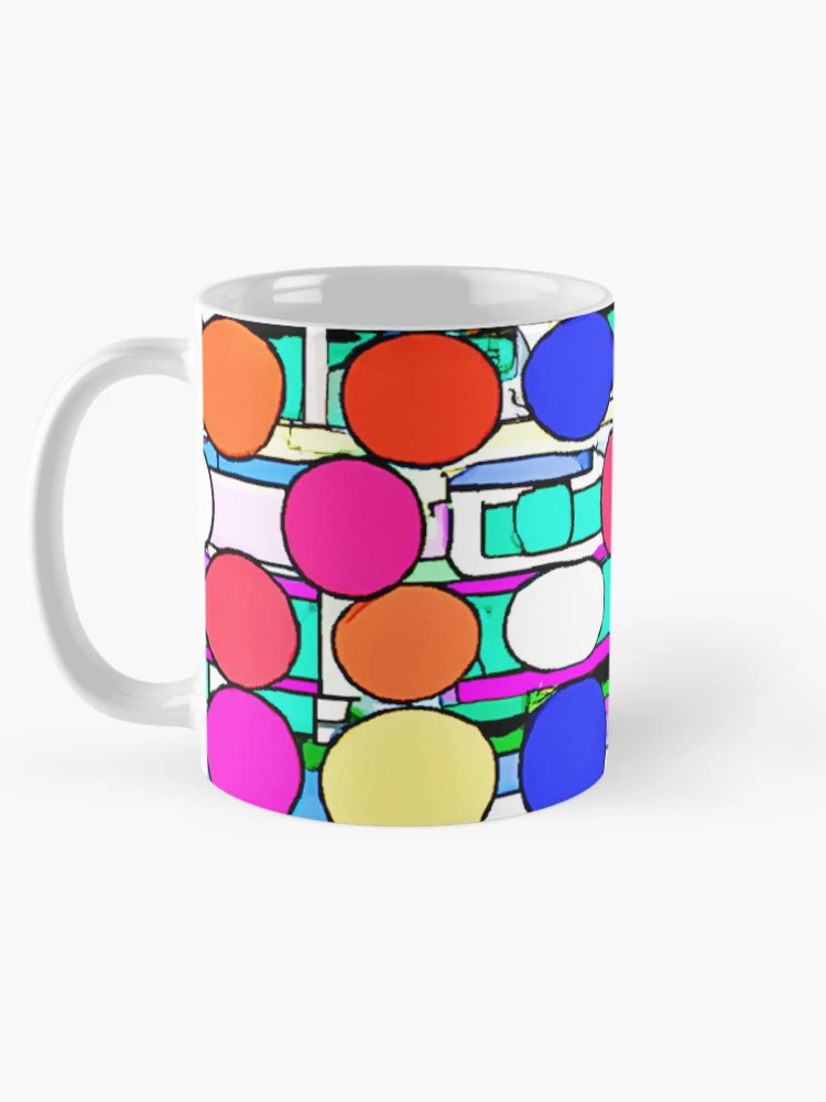 Thumbnail 5 of 6, Coffee Mug, Colorful Pattern Magic designed and sold by Health And Fitness Posts e-Store.
