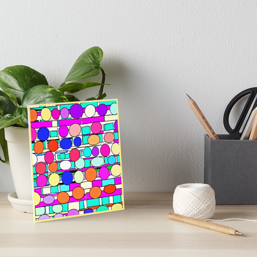 Item preview, Art Board Print designed and sold by Unique-Design-4.
