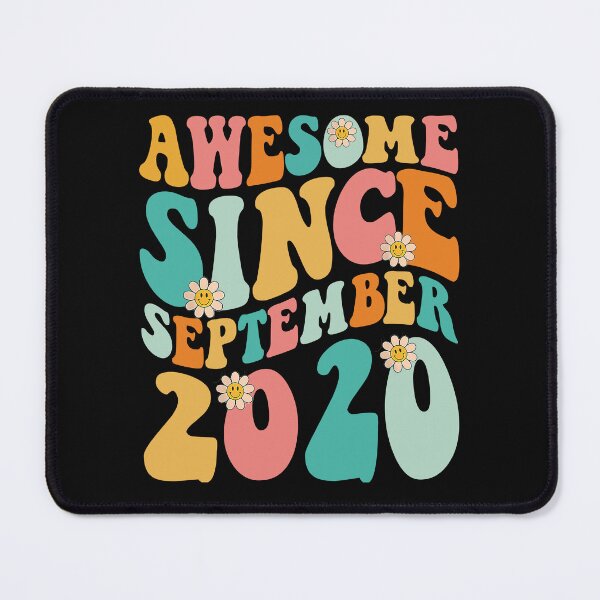 Item preview, Awesome Since September 2020 | Made In 2020 | Retro Groovy Birthday designed and sold by Christina-grich.