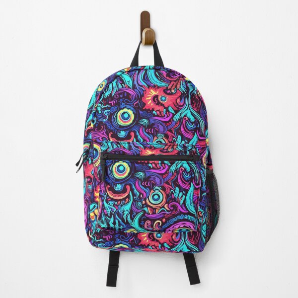 Item preview, Psychedelic Medallion Shapes Bright Bold Color Repeat Seamless Pattern designed and sold by Atkisson.