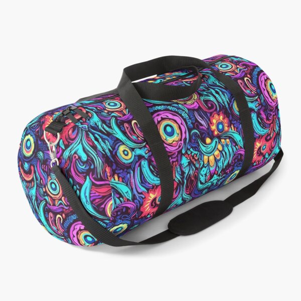 Item preview, Psychedelic Medallion Shapes Bright Bold Color Repeat Seamless Pattern designed and sold by Atkisson.
