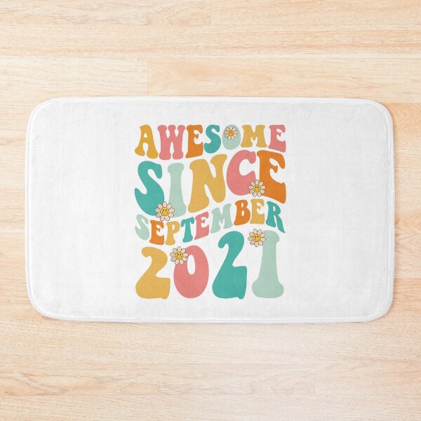 Item preview, Awesome Since September 2021 | Made In 2021 | Retro Groovy Birthday designed and sold by Christina-grich.