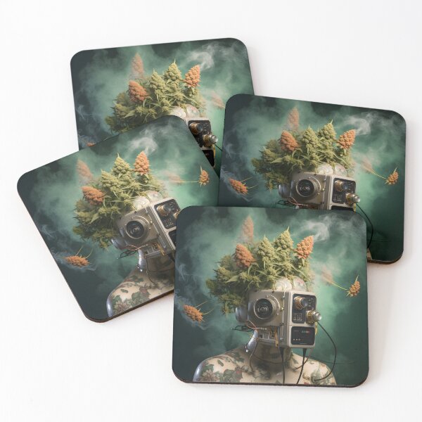 Item preview, Smoky Music Face designed and sold by Lacuna Ipsum.