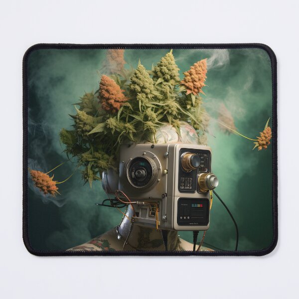 Item preview, Smoky Music Face designed and sold by Lacuna Ipsum.