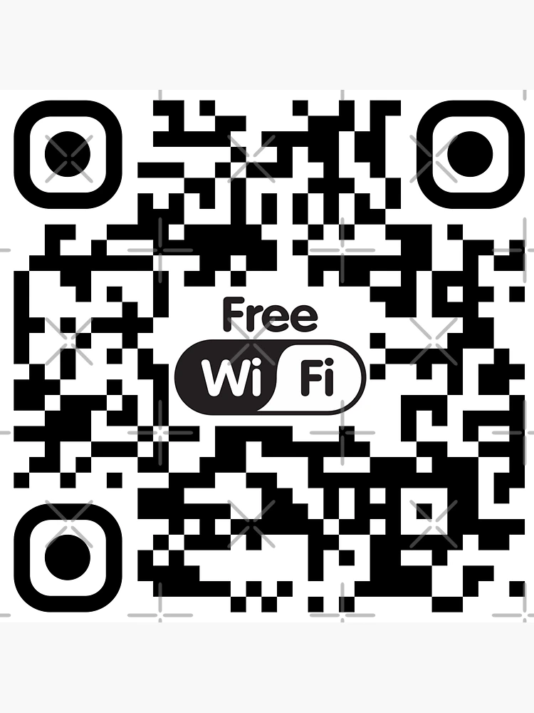 Free Wifi QR Code Rickroll by LincDaPro