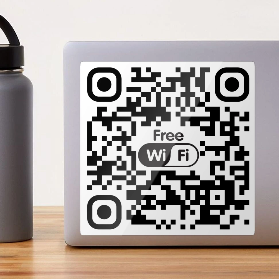 Free Wifi QR Code Rickroll by LincDaPro