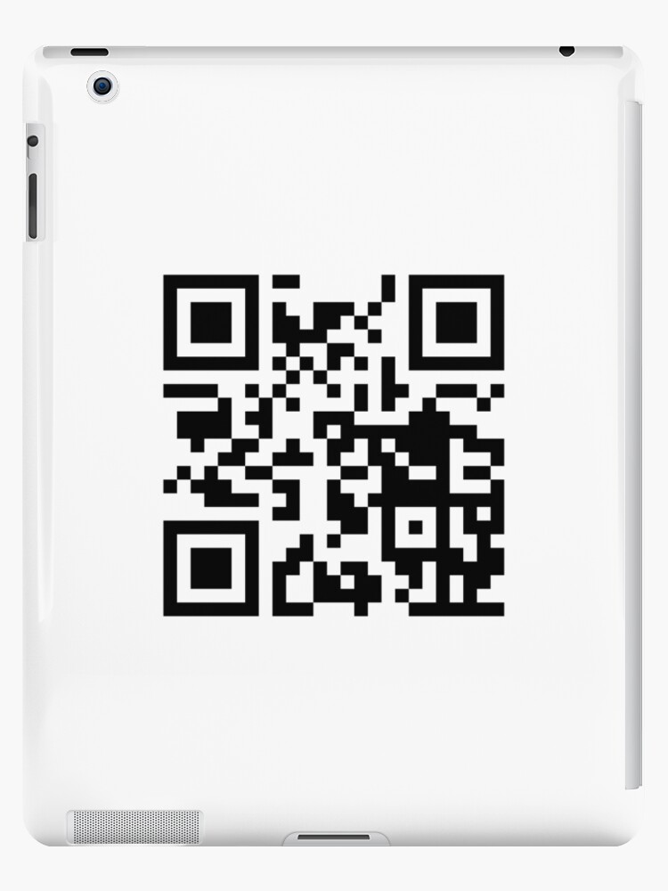 Rickroll - QR Code Sticker for Sale by UsernameIsInUse