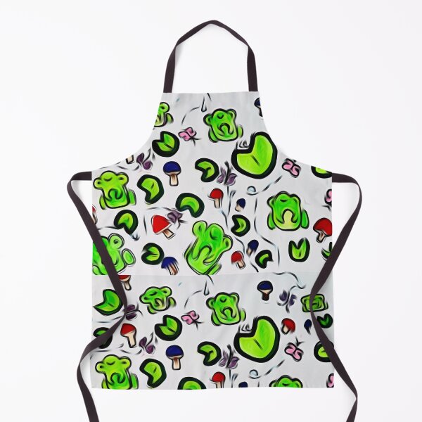 Item preview, Frog pattern 1 designed and sold by KLCdoodles.