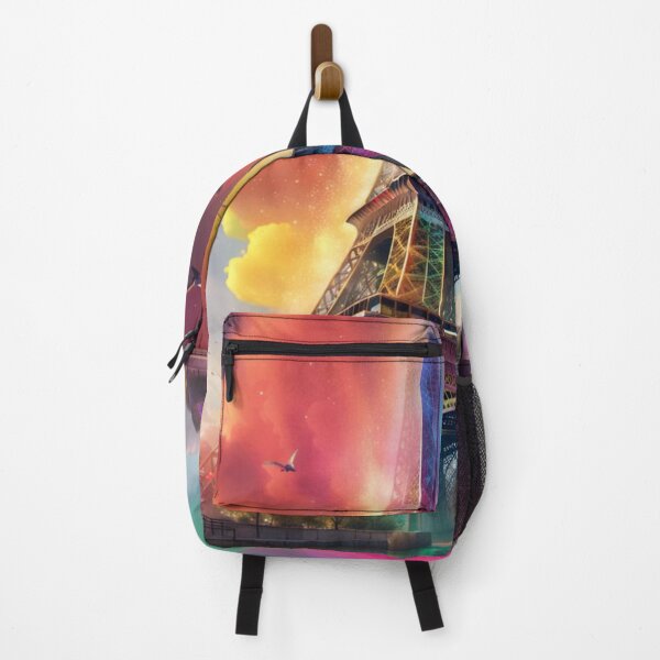 Artikelvorschau, Regenbogen-Kunstkraft des Pariser Eiffelturms entworfen und verkauft von JackFreestone.