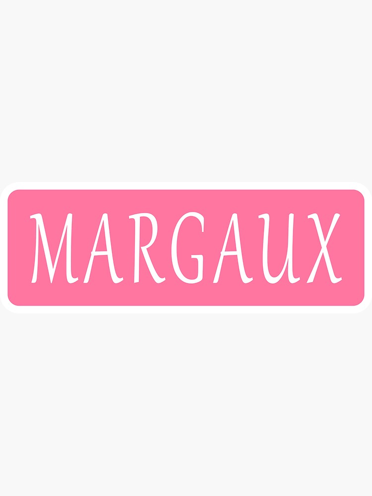 Margaux Girls Name Sticker