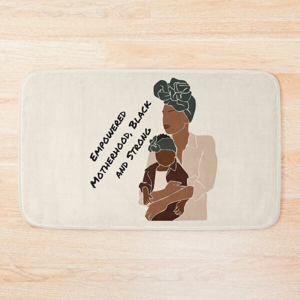 Item preview, beautiful black woman with turban and her beautiful daughter, black maternity, black mother designed and sold by womenandflowers.