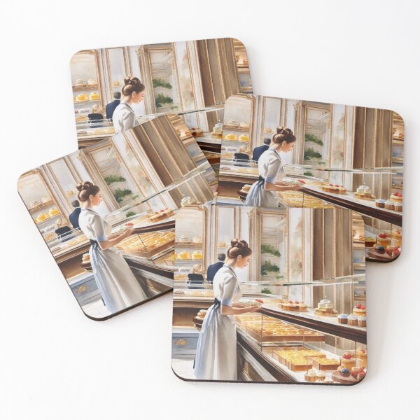 Item preview, Sweet Enchantment :Pâtisserie Watercolor French Bakery Art Print…By Carraann designed and sold by CARRAANN.