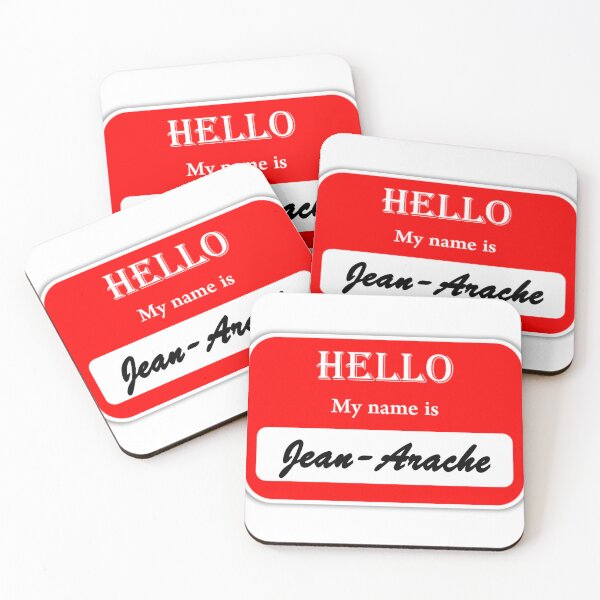 Item preview, Funny POD name tag Jean-Arache designed and sold by JonathanP514.