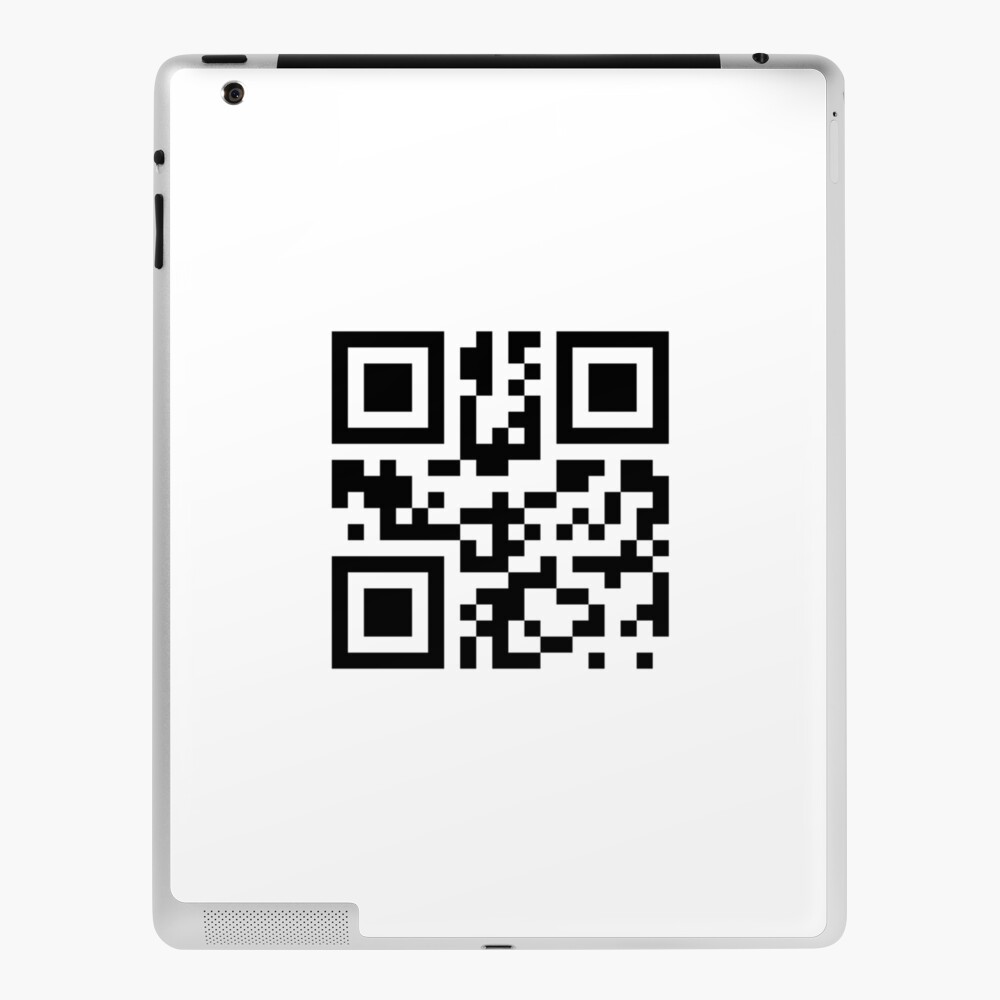 Lol Sup Qr Code Ipad Case Skin By Usernameisinuse Redbubble