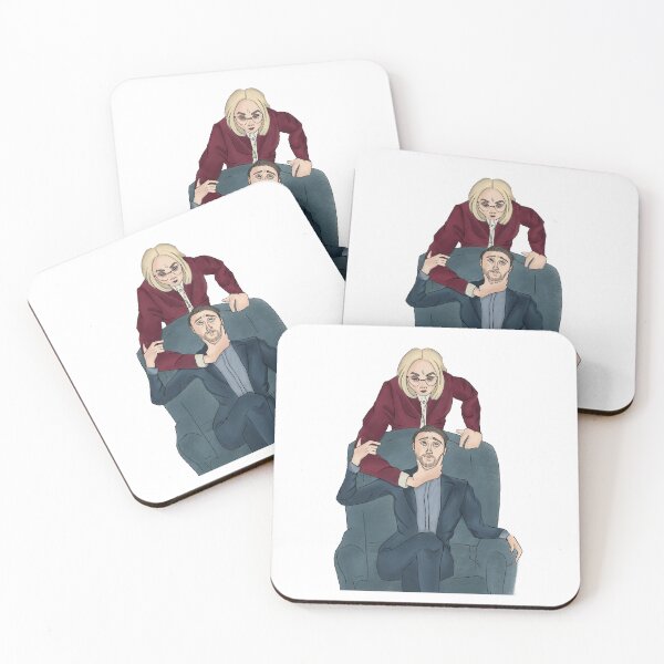 Item preview, Roman and Gerri, Succession season 3 designed and sold by sketchymaze.